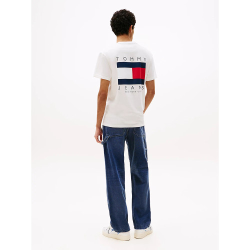 Tommy Hilfiger Ανδρική κοντομάνικη μπλούζα Back Flag Logo T-Shirt